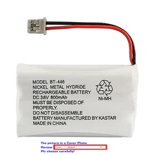 Kastar Ni-MH Battery Replace for Uniden BT-446 TRU99488 TRU99496 TXC146 TXC400