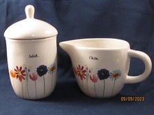 Rae Dunn Sugar Bowl and Creamer