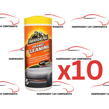 (F) x10 Armor All GAA45030EN Orange Matt Finish Cleaning Wipes 30 Wipes