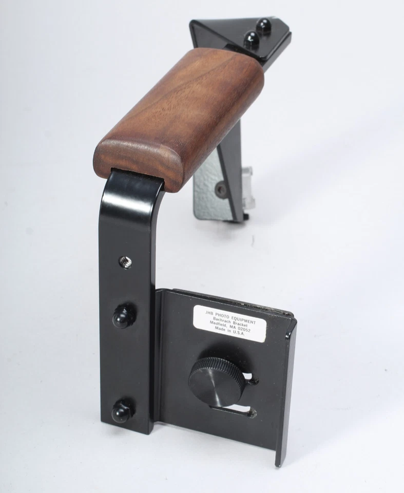 SOPORTE FLASH JHB BACHRACH PARA CÁMARAS TLR SERIE C MAMIYA C22 C220 C33 C330 Foto 3 de 4