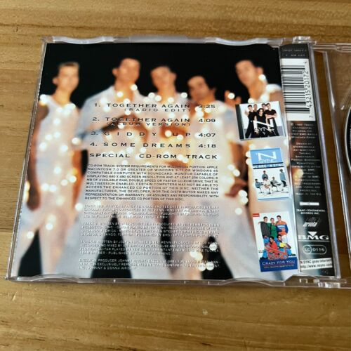 'N SYNC – TOGETHER AGAIN - 1997 - CD Maxi-Single Enhanced Version - Europop - Bild 2 von 4