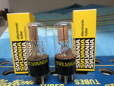 Lot of 2X New in Box  Matched Sylvania 923 Tube Photo Cell VT-252 GL923 Tested