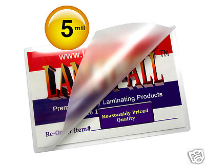 500/pack LAM-IT-ALL 5 Mil Hot Laminating Pouches for 4x6 Photos 4-1/4 x 6-1/4