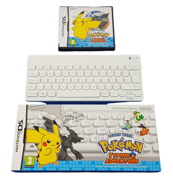 New Pokemon DS typing game info, first keyboard pictures - Vooks