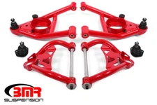 BMR Suspension AA033R Upper & Lower A-Arm Kit -Red for 1964-1972 GM A-Body