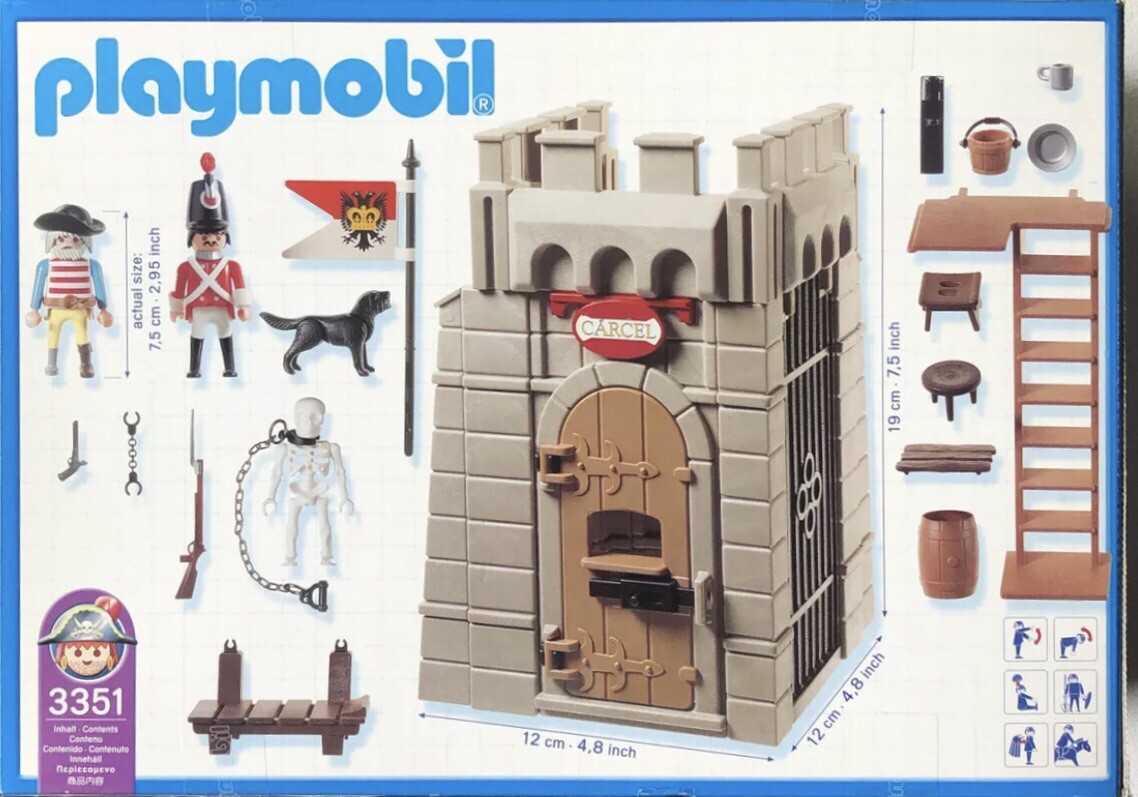 Play Box Playmobil Carcel Pirata Playmobil Prison Pirate - Main Image