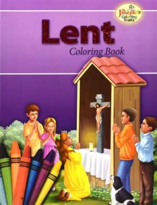 Coloring Book about Lent by Michael Goode: Used
