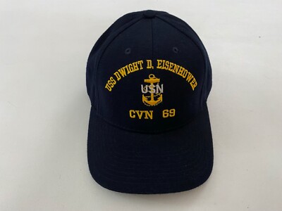 USS DWIGHT D. EISENHOWER CVN 69  The Corps US Navy Baseball Cap One Size #3