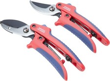 Spear & Jackson CUTTINGSET2 Razorsharp Bypass & Anvil Secateurs Twin Gift Set