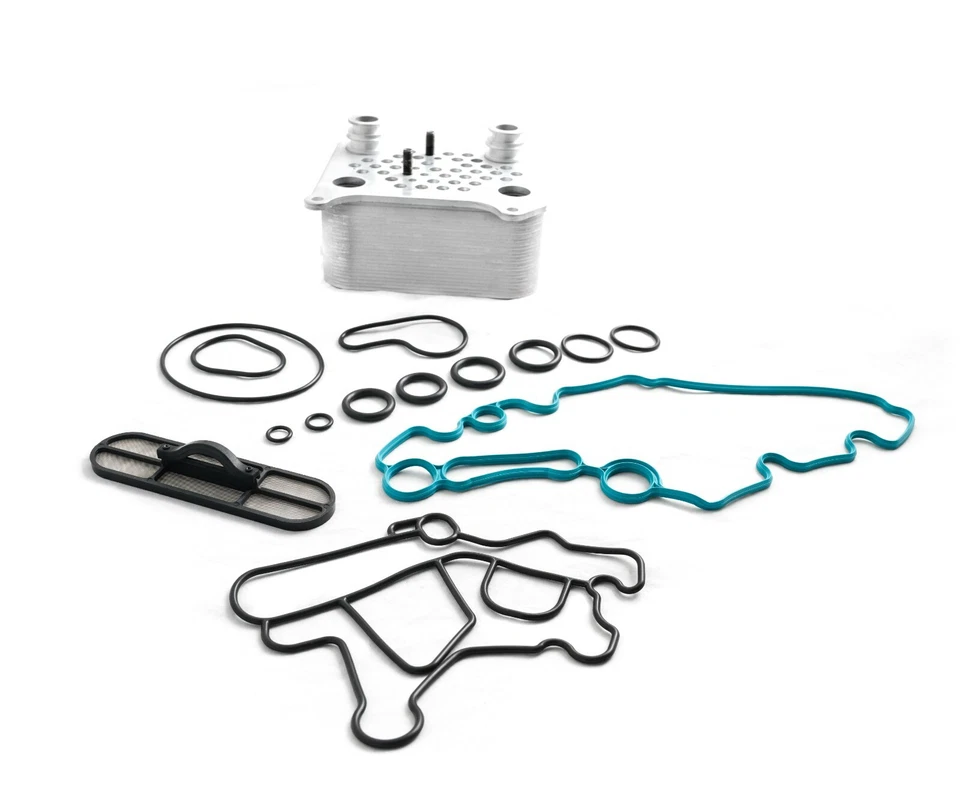 Kit de enfriadores de aceite Rudy's para 03-07 Ford F-250/F-350 Super Duty 6,0 L Powerstroke Foto 3 de 3