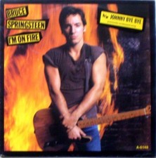 Single: BRUCE SPRINGSTEEN  Im on fire (CBS Ho...