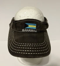 Bahamas Caribbean Sun Visor Adult Adjustable OSFA Gray