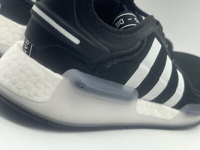 Adidas Originals Men's NMD_V3 Boost Core Black White Running Shoes GX9588 Sz13