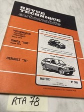 Revue technique Renault R14