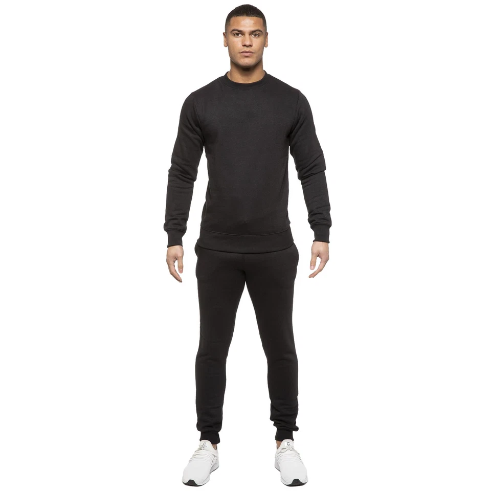 Kruze мужской флисовый костюм комплект пуловер простоя толстовка бегунов повседневный 2 изделия - Изображение 2 из 4