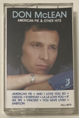 American Pie & Other Favorites 1985 Cassette Tape Don McLean Folk Rock Music