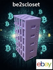 Custom 5-Slot ESP32 Wroom Nerd Miner Mining Rig Tower | Ventilated Stand⛏️