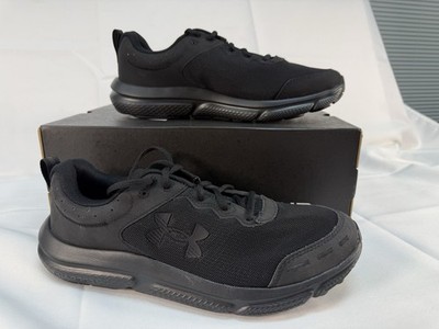 Under Armour Men Charged Assert 10 Running Shoes Black  Regular and  EXTRA WIDE