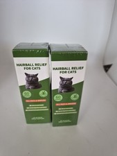 Lot Of 2. Hairball Treatment For Cats 60 Servings 2fl Oz (60ml)