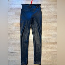 SPANX Faux leather leggings size small