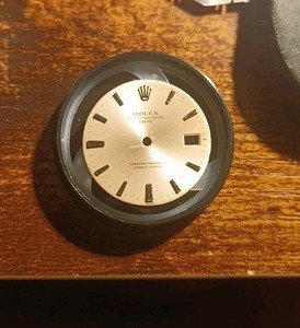 Rolex 1500 Swiss Only Beyer Dial Silver Cream 1501 34mm
