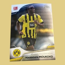 Topps Chrome Bundesliga 2023 Card Youssoufa Moukoko - BVB09