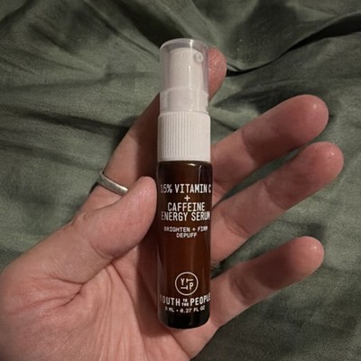 Youth To The People Vitamin C Caffeine Vegan Brighten Firm Face Serum 8ml
