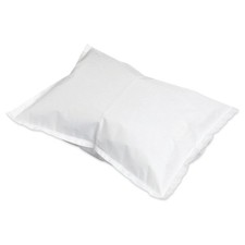 McKesson Pillowcase Standard 21 x 30" Disposable White Fabricel  Tissue / Poly