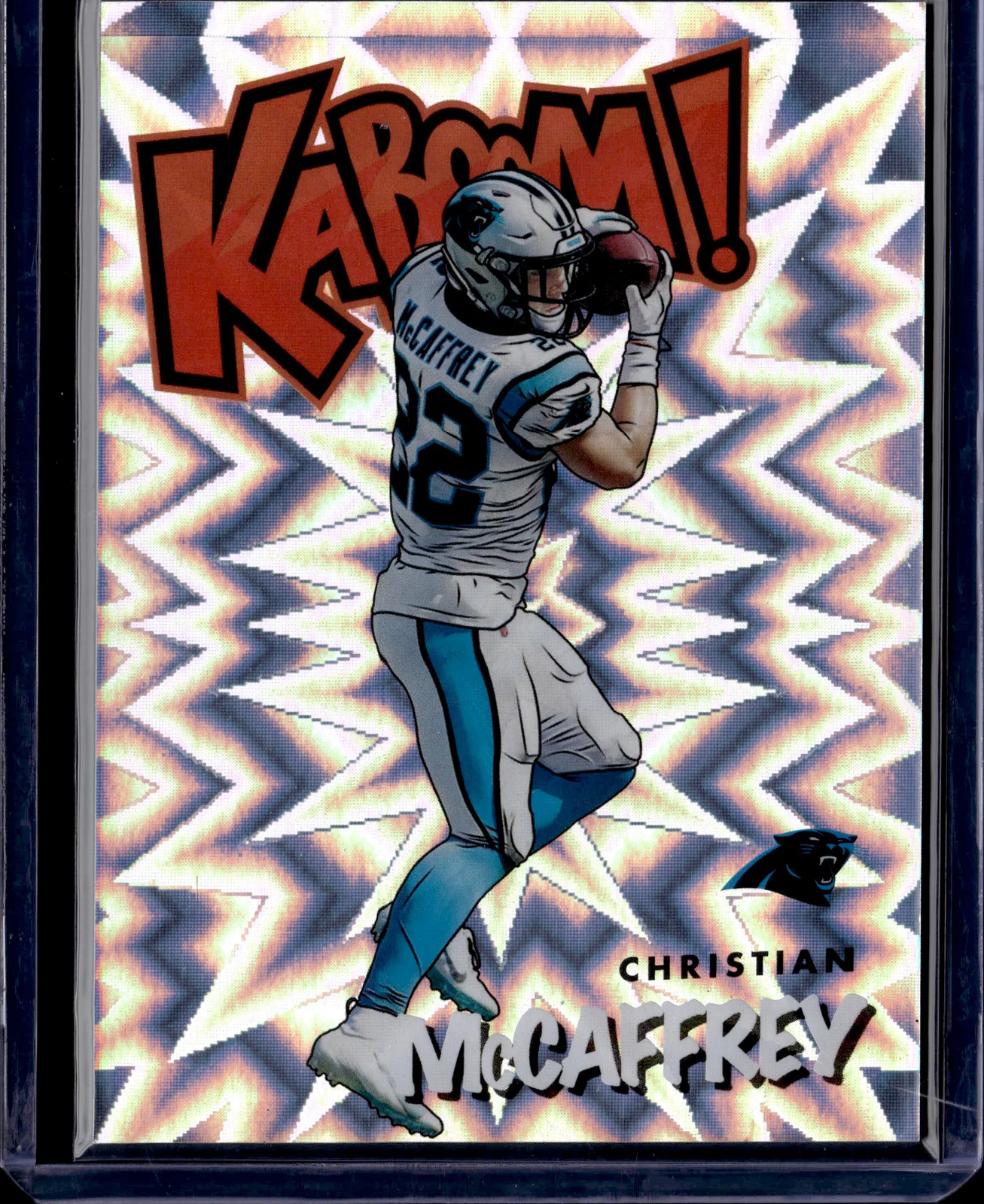 2021 Panini Absolute Football Kaboom! Christian McCaffrey #K4