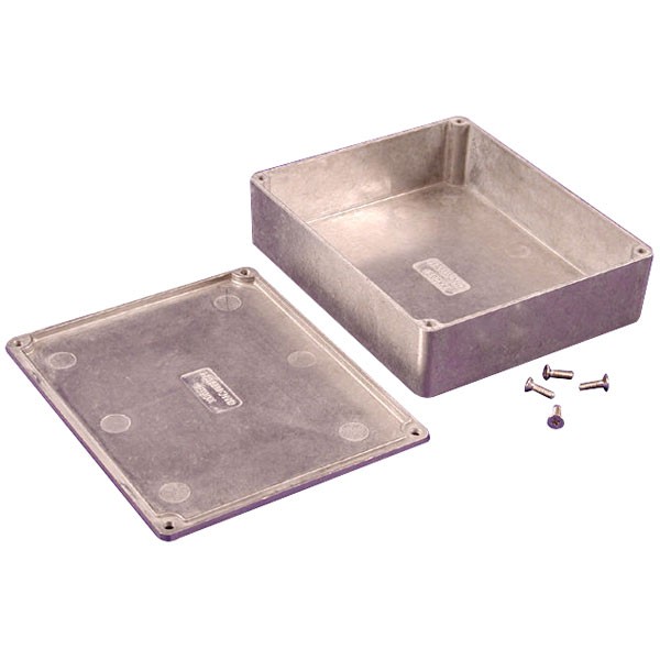 Hammond Diecast Enclosure Natural (145 x 121 x 39mm)