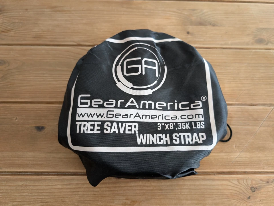 GearAmerica Heavy Duty Tree Saver / Winch Extension Strap 3" x 8' | 35,053 lbs M - Image 2 of 4