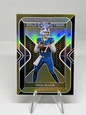 Josh Allen 2024 Panini Certified Gold Team Mirror Black 1/1 #GT-JAN Bills Card
