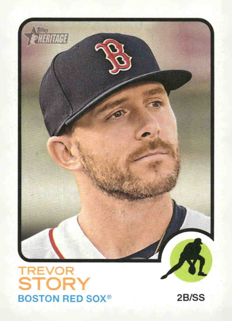 2022 Topps Heritage #507 Trevor Story
