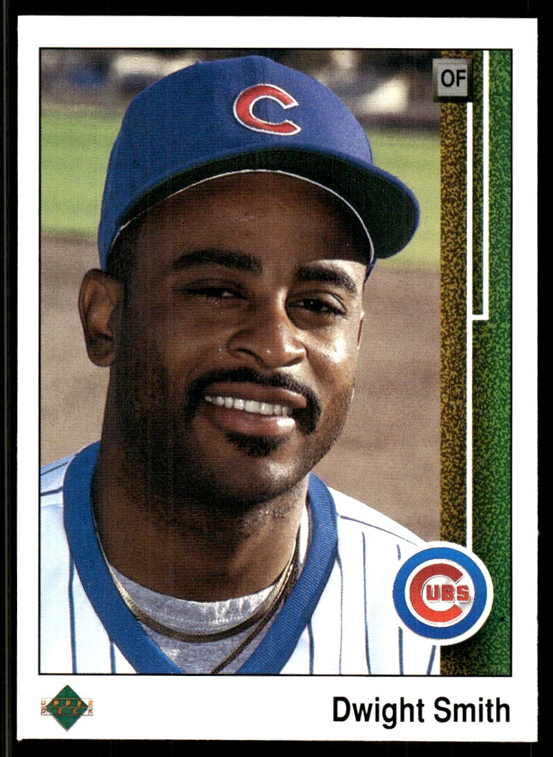 Dwight Smith 1989 Upper Deck #780 Cubs MLB READ FREE SHIPPING AutographDen