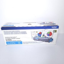 Genuine Brother TN-225C Cyan High Yield Toner Cartridge New
