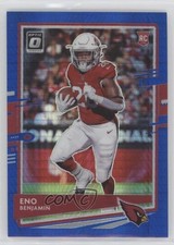 2020 Panini Donruss Optic Rookies Blue Hyper Prizm Eno Benjamin #101 0ce9