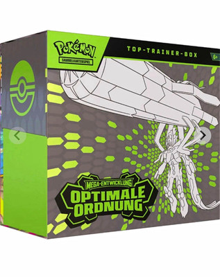 Pokémon Sammelkartenspiel Top-Trainer-Box Mega-Entwicklung Optimale Ordnung DE