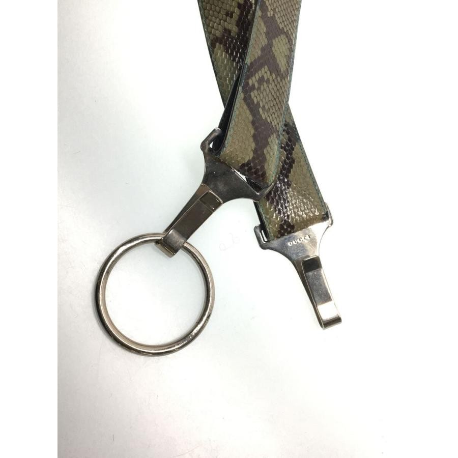Used GUCCI◆96ss/Python/Partially turned-up belt/L… - image 2