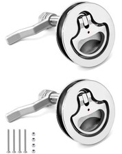 QWORK Boat Cam Latch, 2 Pack Marine 316 Stainless Steel 2