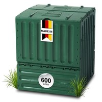 Garantia Eco-King Komposter Gartenkomposter 600 Liter GrüN