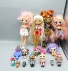 Bundle of MGA LOL OMG Surprise Fashion Dolls Pets Sister Winter Chill Missy Meow