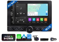 DAB+ Android 13 8+128G 8Kern Autoradio 2DIN DSP 10" Navi Radio Bluetooth CarPlay