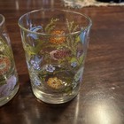 Vtg MCM Dorthy Thorpe California flowers 3 LOT replacement glasses ~signed~ — photo 5