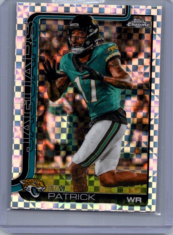 2025 Topps Chrome #96 Tim Patrick X-Fractor