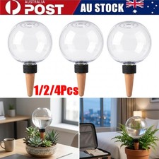 1-4Pcs 500ML Plant Watering Globes Automatic Plastic Self Watering Spike Drip