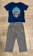 Under Armour Toddler  Game Face On  Pant/Shirt Set Size 18 Mos