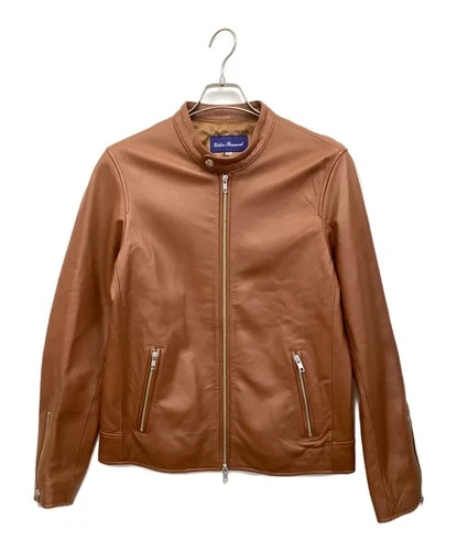 URBAN RESEARCH Lamb Leather Jacket Men's Size 38 Brown - product listing photo