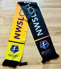 NEW With Tags - NWSL San Diego 2023 Championship Soccer Logo Scarf - RUFFNECK