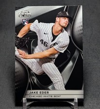 Jake Eder Rookie RC 2025 Topps Chrome Black Baseball Card #77 Chicago White Sox