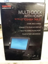 Toshiba Multi-Dock with HDMI for 10" Tablet Thrive Series Charge Docking Station
